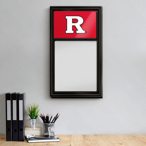 Rutgers Scarlet Knights: Dry Erase Note Board - The Fan-Brand