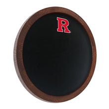 Load image into Gallery viewer, Rutgers Scarlet Knights: &quot;Faux&quot; Barrel Top Chalkboard - The Fan-Brand