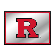 Load image into Gallery viewer, Rutgers Scarlet Knights: Framed Mirrored Wall Sign - The Fan-Brand