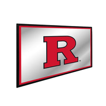 Load image into Gallery viewer, Rutgers Scarlet Knights: Framed Mirrored Wall Sign - The Fan-Brand