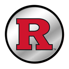 Load image into Gallery viewer, Rutgers Scarlet Knights: Modern Disc Mirrored Wall Sign - The Fan-Brand