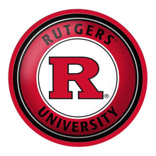 Load image into Gallery viewer, Rutgers Scarlet Knights: Modern Disc Wall Sign - The Fan-Brand