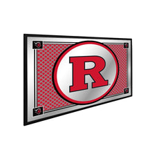 Load image into Gallery viewer, Rutgers Scarlet Knights: Team Spirit - Framed Mirrored Wall Sign - The Fan-Brand