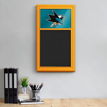 Load image into Gallery viewer, San Jose Sharks: Chalk Note Board - The Fan-Brand