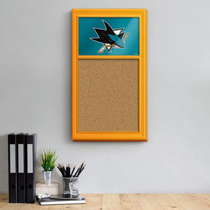 San Jose Sharks: Cork Note Board - The Fan-Brand