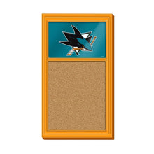 Load image into Gallery viewer, San Jose Sharks: Cork Note Board - The Fan-Brand