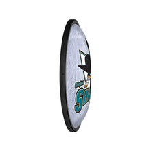 Load image into Gallery viewer, San Jose Sharks: Ice Rink - Oval Slimline Lighted Wall Sign - The Fan-Brand