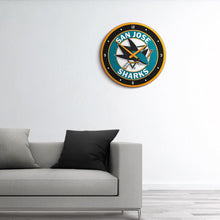 Load image into Gallery viewer, San Jose Sharks: Modern Disc Wall Clock - The Fan-Brand