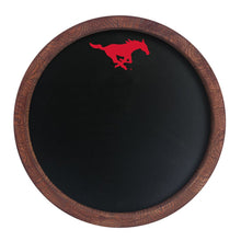 Load image into Gallery viewer, SMU Mustangs: Chalk &quot;Faux&quot; Barrel Top Sign - The Fan-Brand