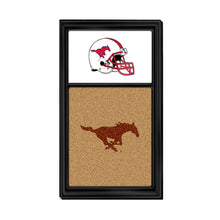 Load image into Gallery viewer, SMU Mustangs: Dual Logo - Cork Note Board - The Fan-Brand