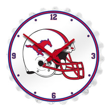 Load image into Gallery viewer, SMU Mustangs: Helmet - Bottle Cap Wall Clock - The Fan-Brand