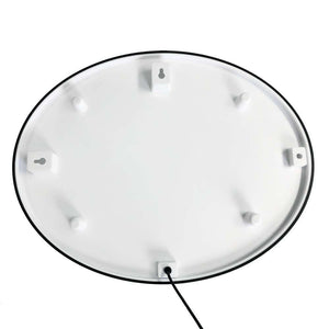 SMU Mustangs: Oval Slimline Lighted Wall Sign - The Fan-Brand