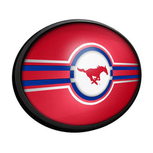 Load image into Gallery viewer, SMU Mustangs: Oval Slimline Lighted Wall Sign - The Fan-Brand