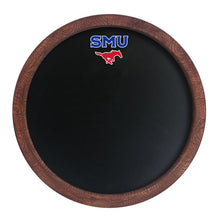 Load image into Gallery viewer, SMU Mustangs: SMU - Chalk &quot;Faux&quot; Barrel Top Sign - The Fan-Brand