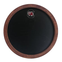 Load image into Gallery viewer, South Carolina Gamecocks: Chalkboard &quot;Faux&quot; Barrel Top Sign - The Fan-Brand