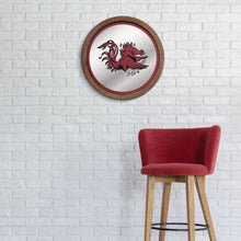 Load image into Gallery viewer, South Carolina Gamecocks: Mascot - &quot;Faux&quot; Barrel Top Mirrored Wall Sign - The Fan-Brand