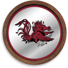 Load image into Gallery viewer, South Carolina Gamecocks: Mascot - &quot;Faux&quot; Barrel Top Mirrored Wall Sign - The Fan-Brand