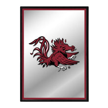 Load image into Gallery viewer, South Carolina Gamecocks: Mascot - Framed Mirrored Wall Sign - The Fan-Brand