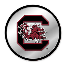 Load image into Gallery viewer, South Carolina Gamecocks: Modern Disc Mirrored Wall Sign - The Fan-Brand