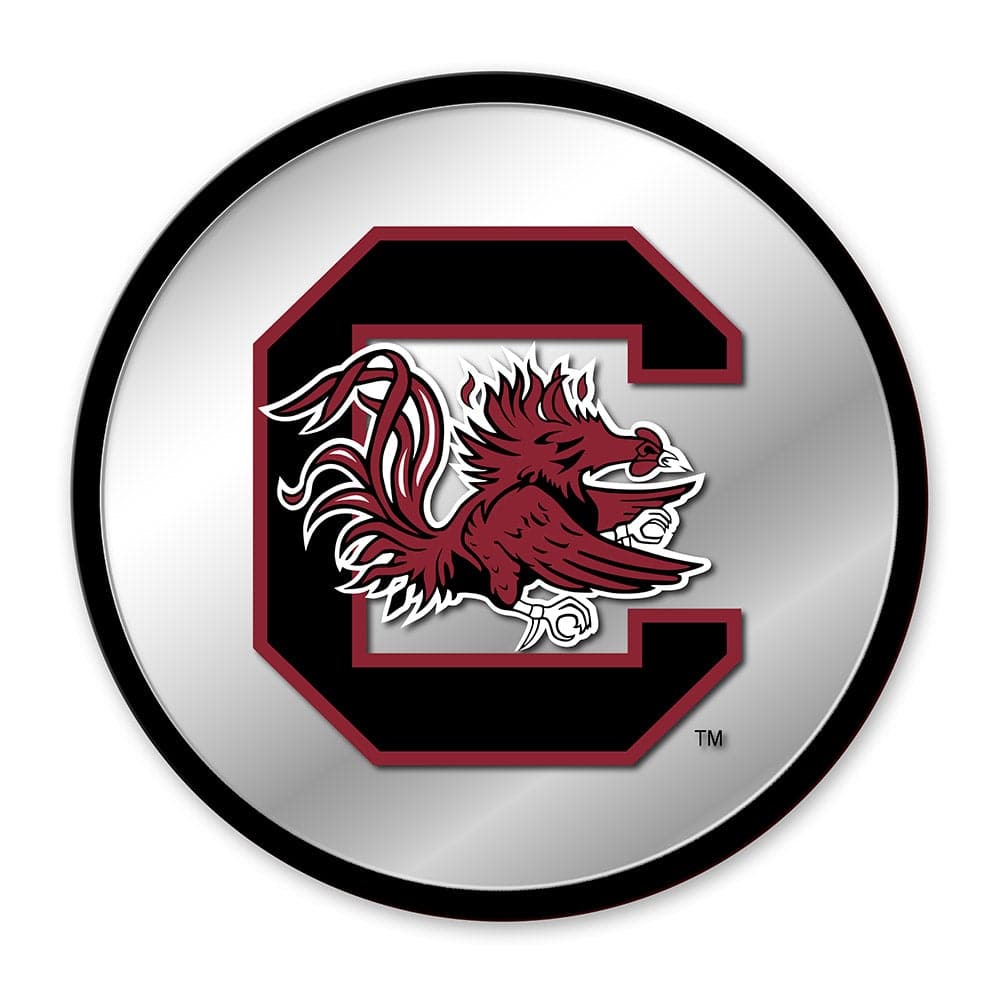 South Carolina Gamecocks: Modern Disc Mirrored Wall Sign - The Fan-Brand