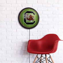 Load image into Gallery viewer, South Carolina Gamecocks: On the 50 - Slimline Lighted Wall Sign - The Fan-Brand