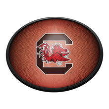 Load image into Gallery viewer, South Carolina Gamecocks: Pigskin - Oval Slimline Lighted Wall Sign - The Fan-Brand