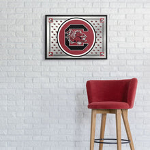 Load image into Gallery viewer, South Carolina Gamecocks: Team Spirit - Framed Mirrored Wall Sign - The Fan-Brand
