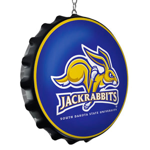 South Dakota State Jackrabbits: Bottle Cap Dangler - The Fan-Brand