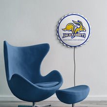 Load image into Gallery viewer, South Dakota State Jackrabbits: Bottle Cap Wall Light - The Fan-Brand
