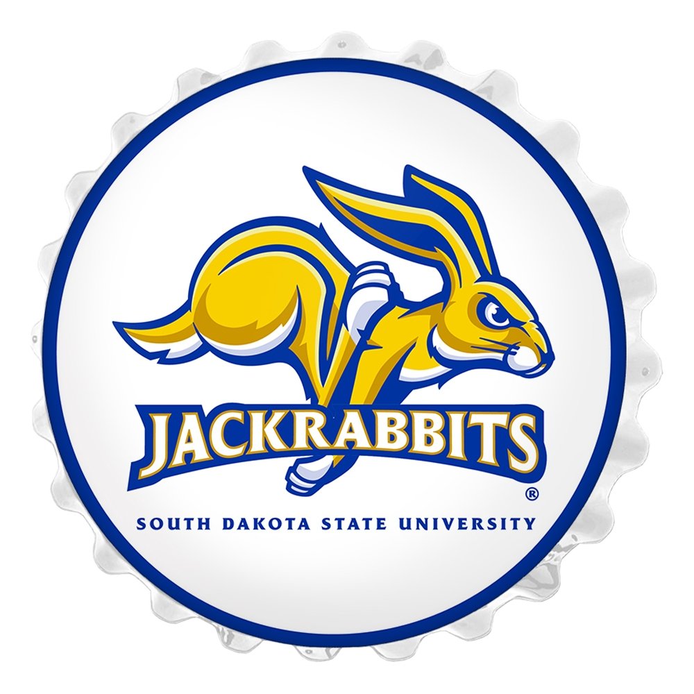 South Dakota State Jackrabbits: Bottle Cap Wall Light - The Fan-Brand