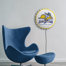 Load image into Gallery viewer, South Dakota State Jackrabbits: Bottle Cap Wall Light - The Fan-Brand
