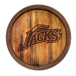 South Dakota State Jackrabbits: Branded "Faux" Barrel Top Sign - The Fan-Brand