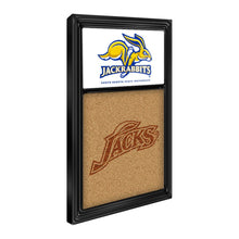 Load image into Gallery viewer, South Dakota State Jackrabbits: Dual Logo Cork Note Board - The Fan-Brand