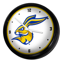 Load image into Gallery viewer, South Dakota State Jackrabbits: Jack - Retro Lighted Wall Clock - The Fan-Brand