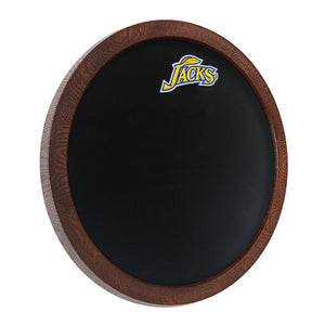 South Dakota State Jackrabbits: Jacks - Chalk "Faux" Barrel Top Sign - The Fan-Brand