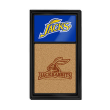 Load image into Gallery viewer, South Dakota State Jackrabbits: Jacks - Dual Logo Cork Note Board - The Fan-Brand