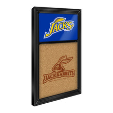 Load image into Gallery viewer, South Dakota State Jackrabbits: Jacks - Dual Logo Cork Note Board - The Fan-Brand