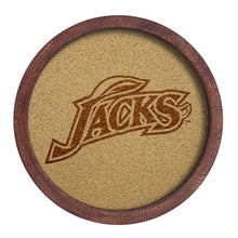 Load image into Gallery viewer, South Dakota State Jackrabbits: Jacks - Mirrored Barrel Top Cork Note Board - The Fan-Brand