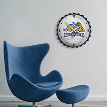 Load image into Gallery viewer, South Dakota State Jackrabbits: Mascot - Bottle Cap Wall Clock - The Fan-Brand