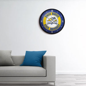 South Dakota State Jackrabbits: Modern Disc Wall Clock - The Fan-Brand