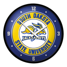 Load image into Gallery viewer, South Dakota State Jackrabbits: Modern Disc Wall Clock - The Fan-Brand