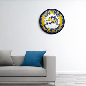 South Dakota State Jackrabbits: Modern Disc Wall Sign - The Fan-Brand