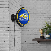 Load image into Gallery viewer, South Dakota State Jackrabbits: Original Oval Rotating Lighted Wall Sign - The Fan-Brand