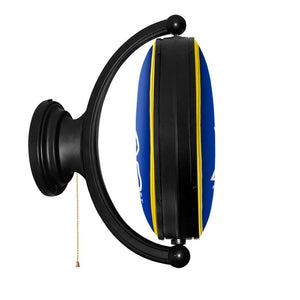 South Dakota State Jackrabbits: Original Oval Rotating Lighted Wall Sign - The Fan-Brand