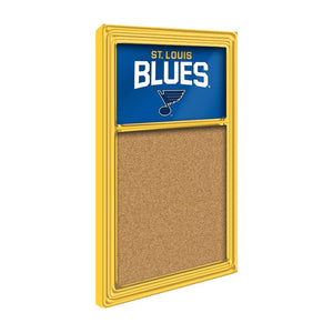 St. Louis Blues: Cork Note Board - The Fan-Brand