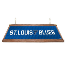 Load image into Gallery viewer, St. Louis Blues: Premium Wood Pool Table Light - The Fan-Brand