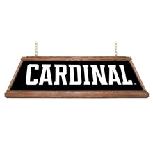 Load image into Gallery viewer, Stanford Cardinal: Cardinal - Premium Wood Pool Table Light - The Fan-Brand
