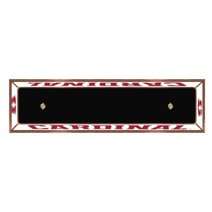 Stanford Cardinal: Cardinal - Premium Wood Pool Table Light - The Fan-Brand