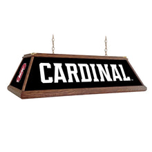 Load image into Gallery viewer, Stanford Cardinal: Cardinal - Premium Wood Pool Table Light - The Fan-Brand