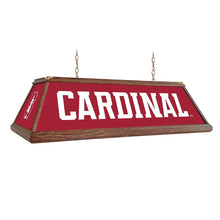 Load image into Gallery viewer, Stanford Cardinal: Cardinal - Premium Wood Pool Table Light - The Fan-Brand